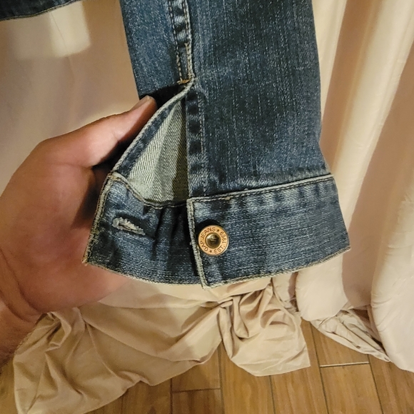 the Gap Vintage Stretch Blue Denim Jacket Size XL - Picture 6 of 13